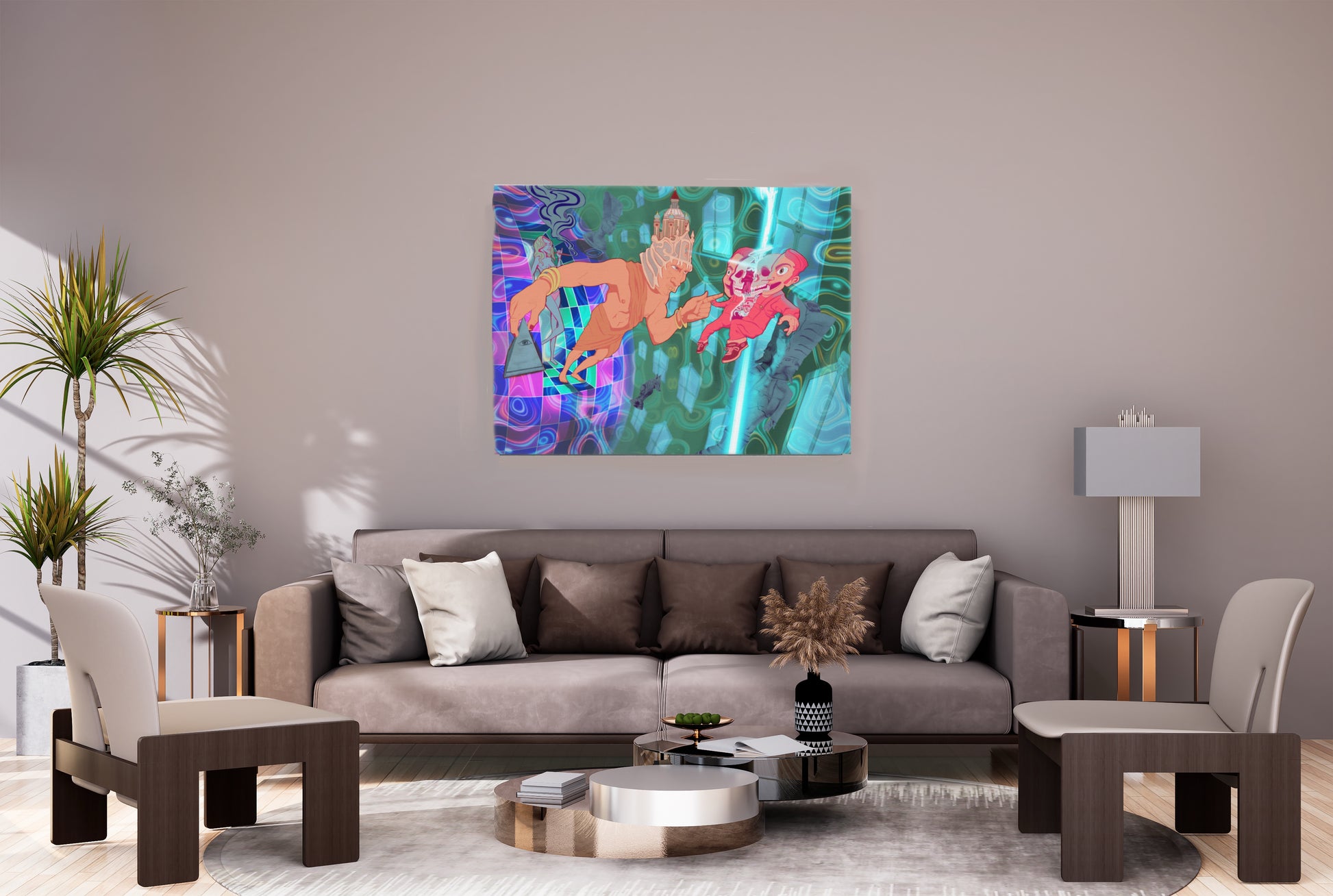 The Variant Space – Psychedelic Open Edition Canvas Print (30"x40")