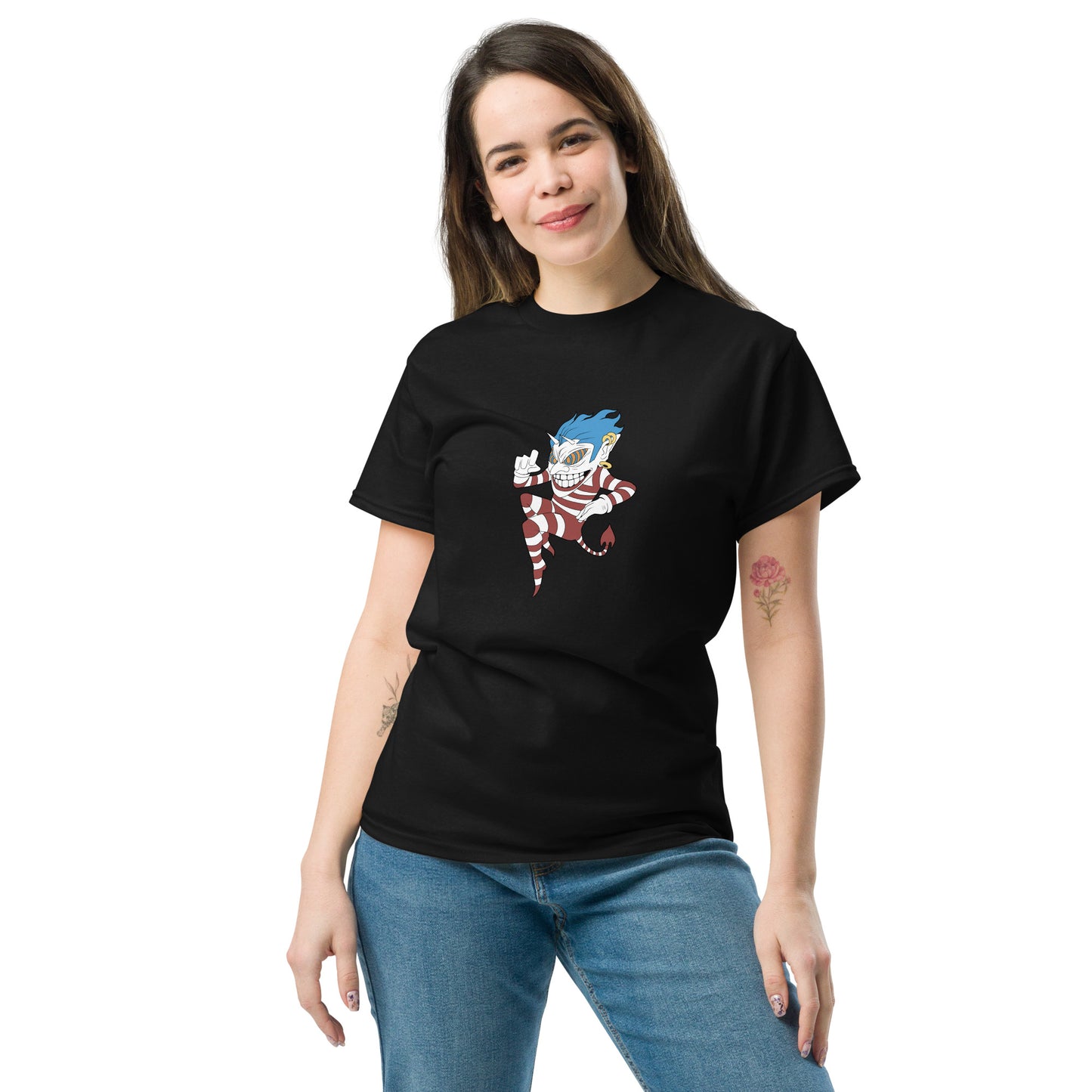 Trans dimensional Jester t shirt